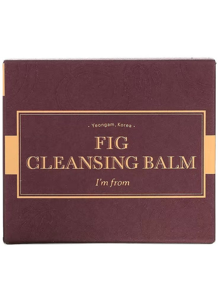 Очищающий бальзам для лица с инжиром Fig Cleansing Balm 100ml (2-1108475) I'm From (369796463)