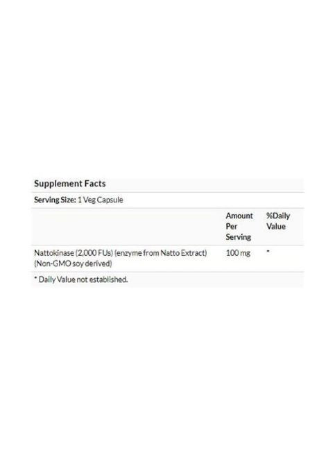 Nattokinase 100 mg 60 Veg Caps NOW-03140 Now Foods (362418776)
