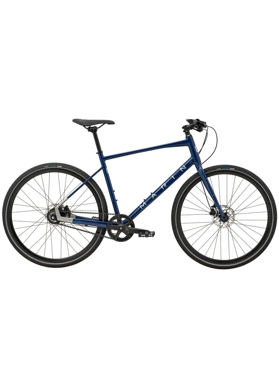 Велосипед 28" Presidio 3 рама - S 2024 Gloss Navy/Dark Silver/Silver Cyan (SKE-46-43) Marin (316396940)