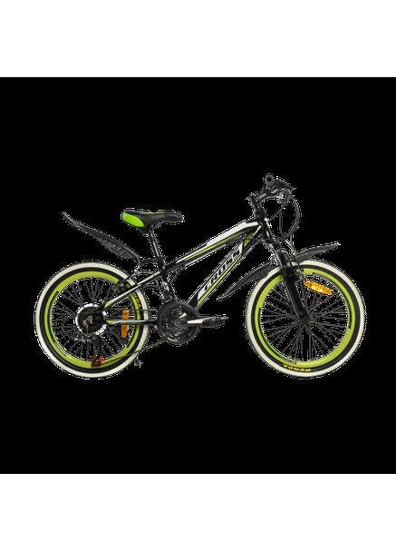 Велосипед Space 20"10" Черный-Зеленый-Белый Cross (370788877)