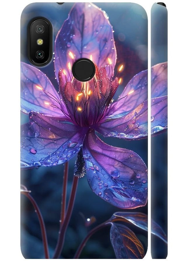 3D пластиковий матовий чохол 'Магічна квітка' для Endorphone Xiaomi Redmi 6 Pro (285107966)
