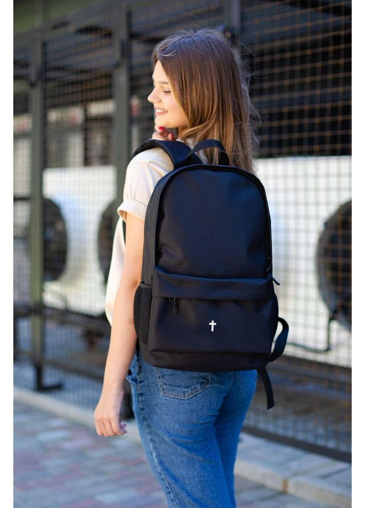 Повсякденний рюкзак шкільний з принтом Dagger Black Without (349454557)