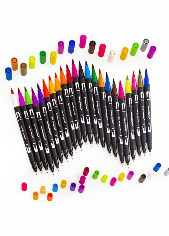 Набір маркерів для малювання Dual Brush Pens, 60 шт Art (290011888)