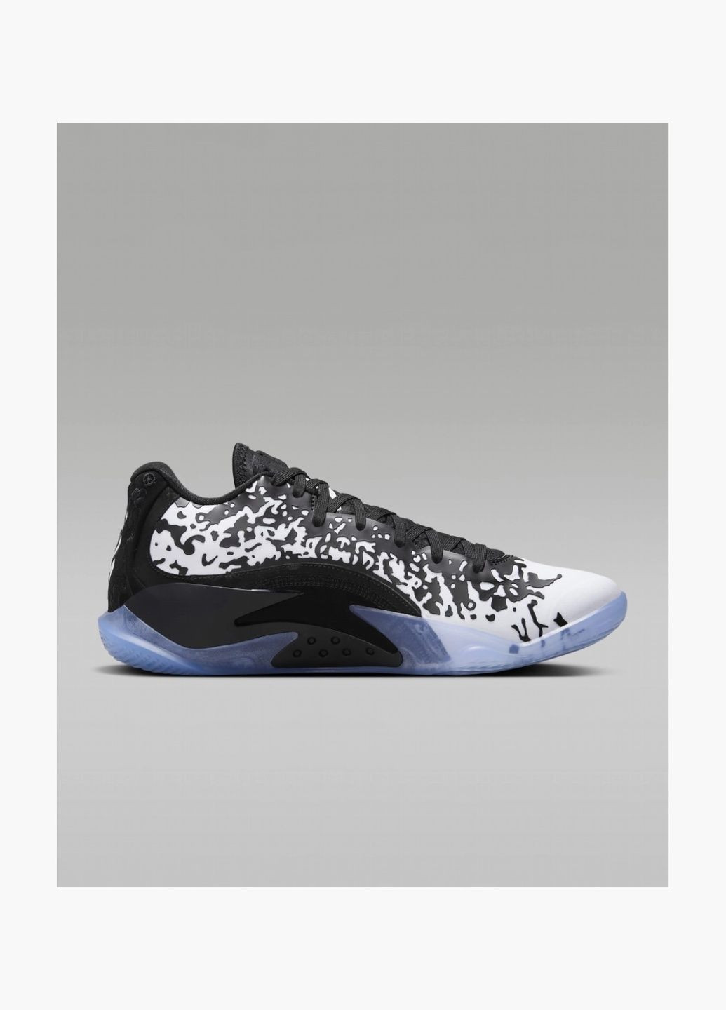 Черные всесезонные кроссовки унисекс zion 3 basketball shoes black/white dr0675-018 Air Jordan