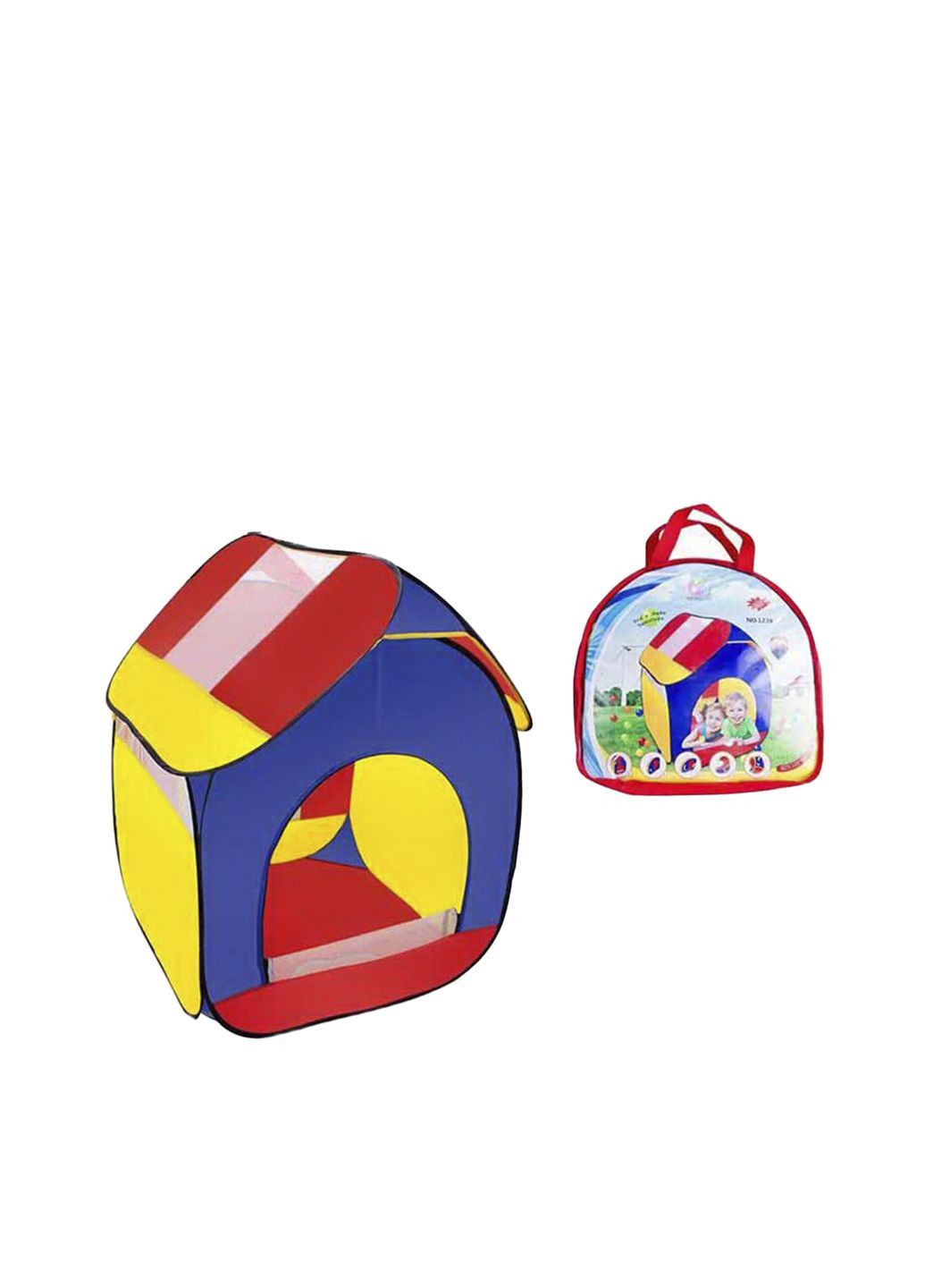 Намет-Будиночок дитячий колір різнокольоровий CB-00280132 No Brand (337469073)