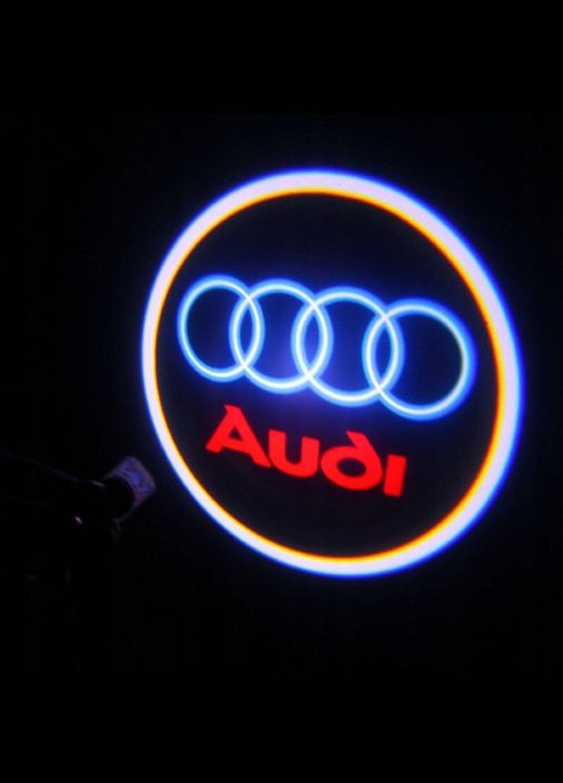 Логотип подсветка двери Ауды Lazer door logo light Audi No Brand (315922075)
