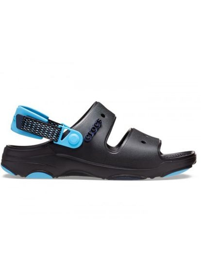 Черные повседневные сандалии kids classic all-terrain sanda black р3-34-23см Crocs