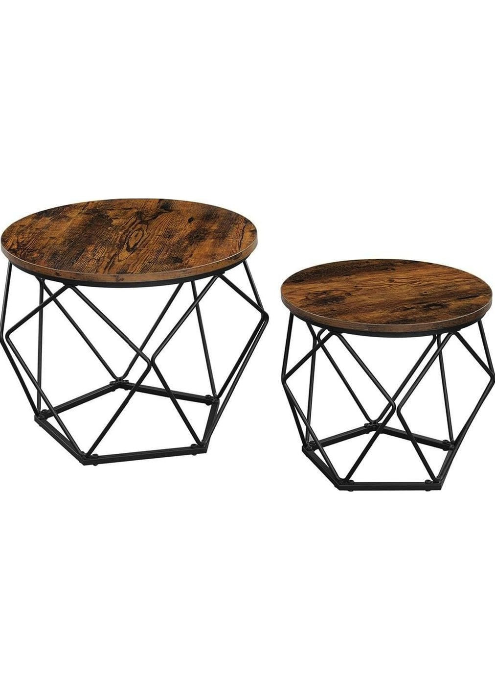 Комплект журнальных столиков Watson 2 шт в стиле Loft Leobert (361952313)