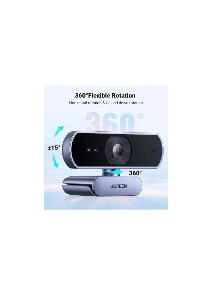 Веб-камера (m505823) Ugreen CM678 HD USB-A (369022107)