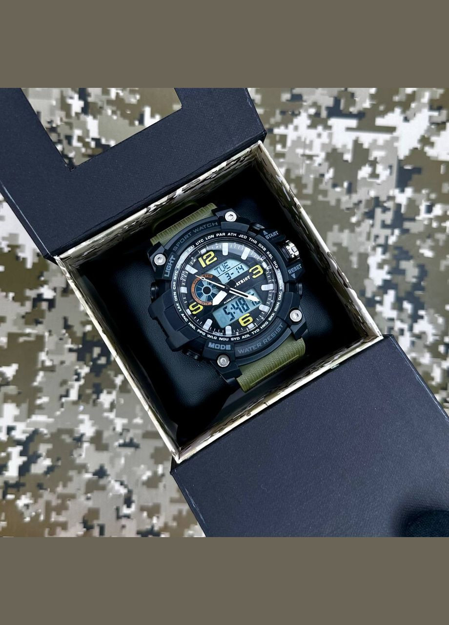 Годинник наручний 012AG Army Green Patriot (324048409)