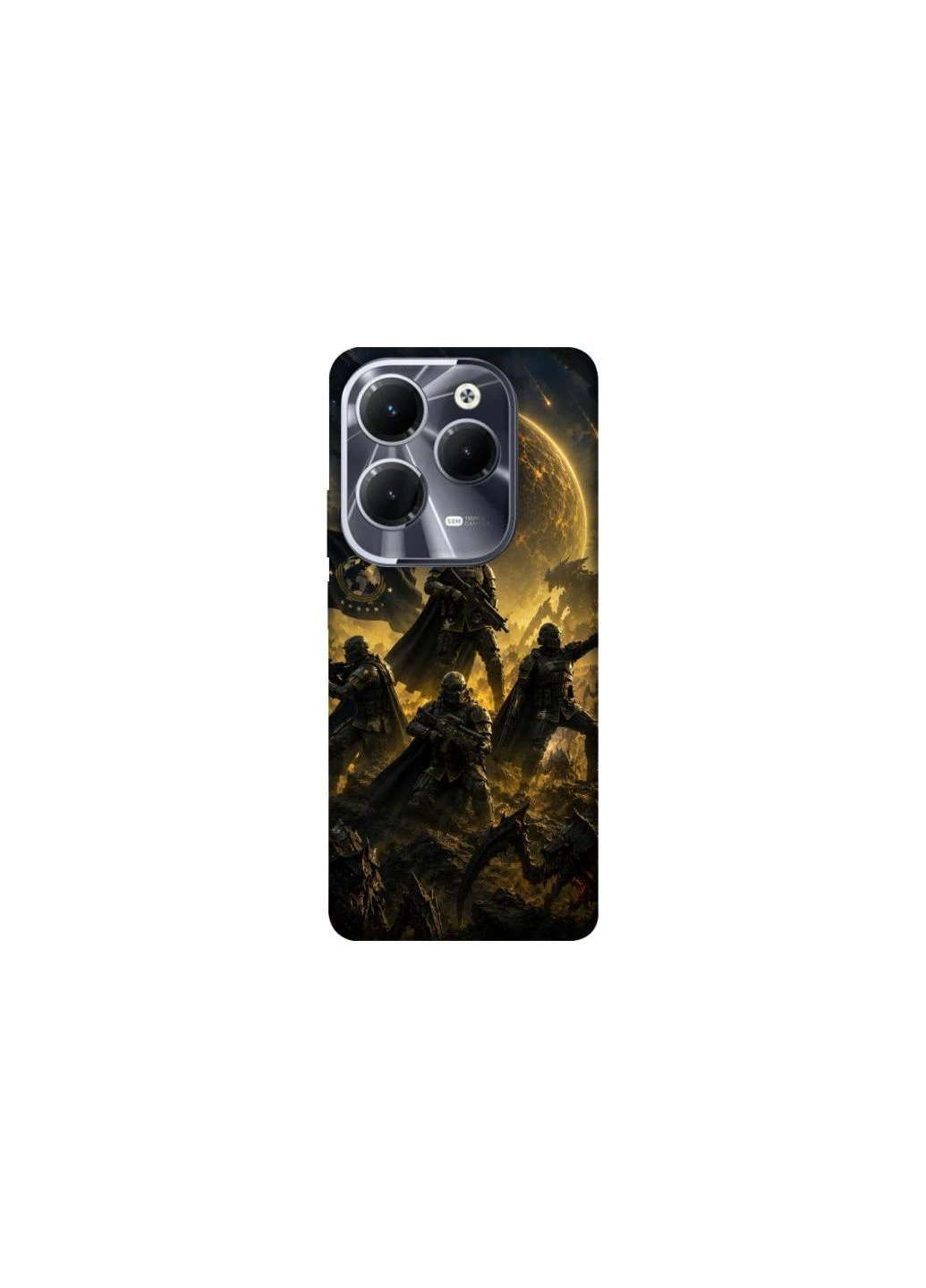 Чохол на Infinix Hot 40 HELLDIVERS ver.2 Frontalka (395816216)