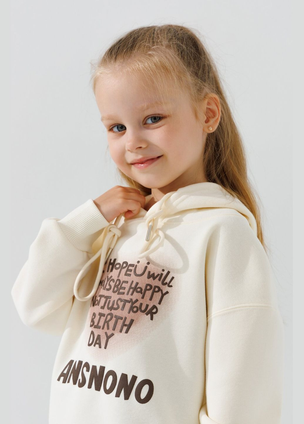 Худі з принтом для дівчинки 99831 110 см (2000990108234W) shop (2000990108234) Kai-Kai (270930989)