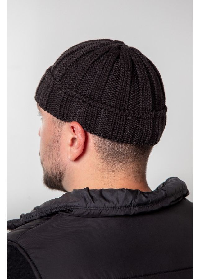 Чоловіча шапка в'язана 2*2 "Аксель" міні-біні Braxton (366031766)