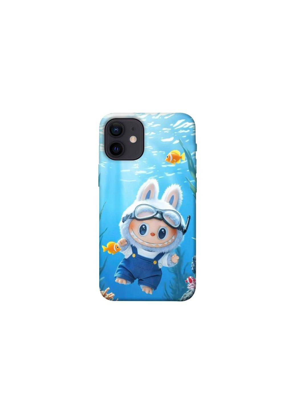 Чехол на Apple iPhone 12 mini (5.4") Labubu Diver Frontalka (354667976)