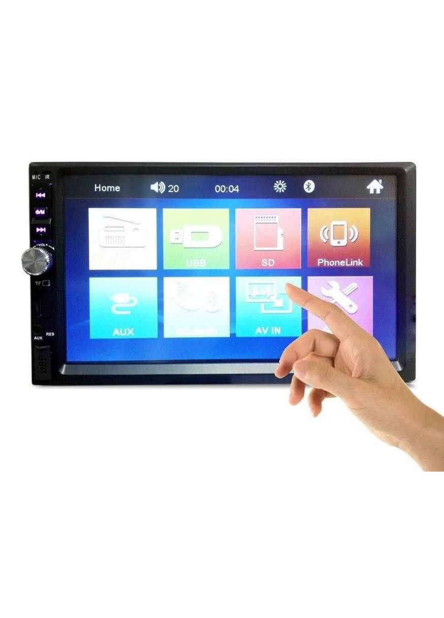 Автомагнитола MP5 7018 2DIN + камера заднего вида (1756374674) No Brand (331605189)