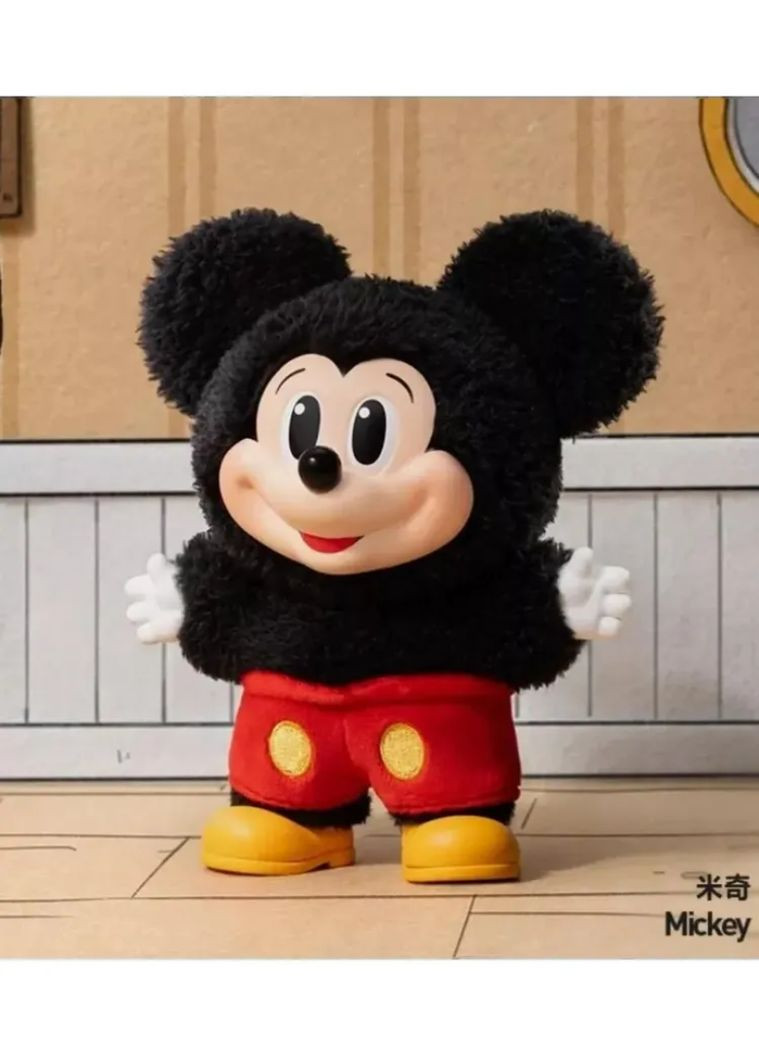 Мягкий Брелок сюрприз бокс Микки Маус семья 15 см игрушка Labubu Mickey Family VTech (353968635)