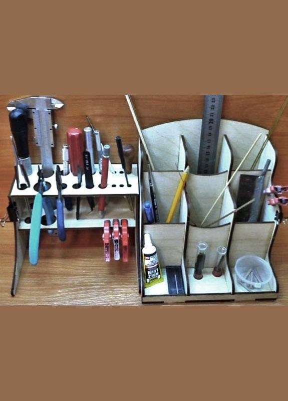 Органайзер кожевника из дерева Чамалери бланже (ОКО-002001) No Brand (328910058)