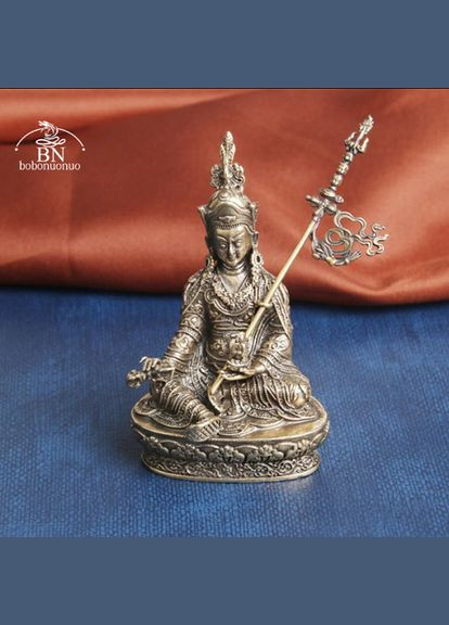 Ретро настольное украшение медная статуэтка Падмасамбхава No Brand (292260761)