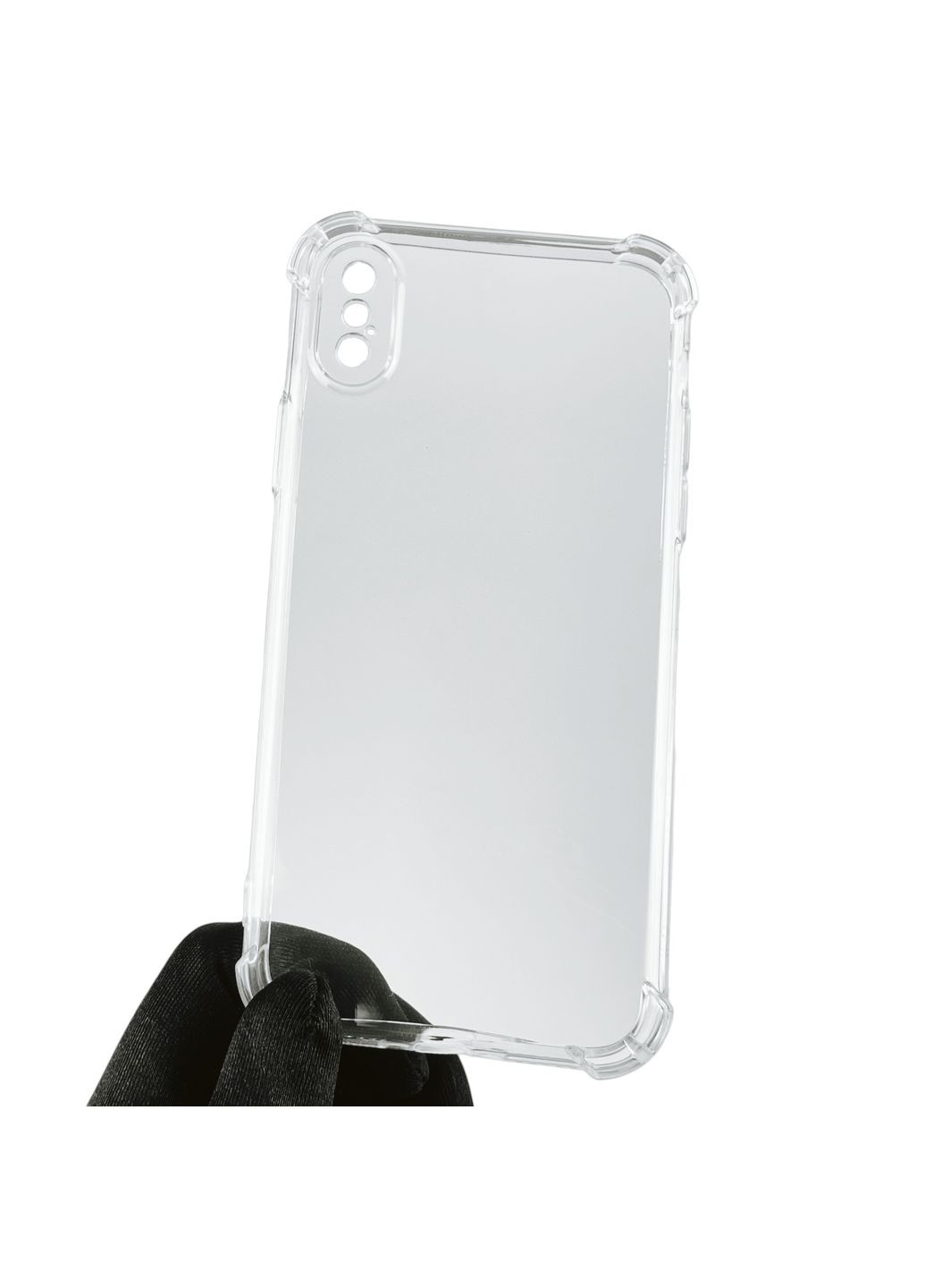 Чохол для iPhone X з бронь кутами вище екрана протиударний на айфон х прозорий Apple (366020604)