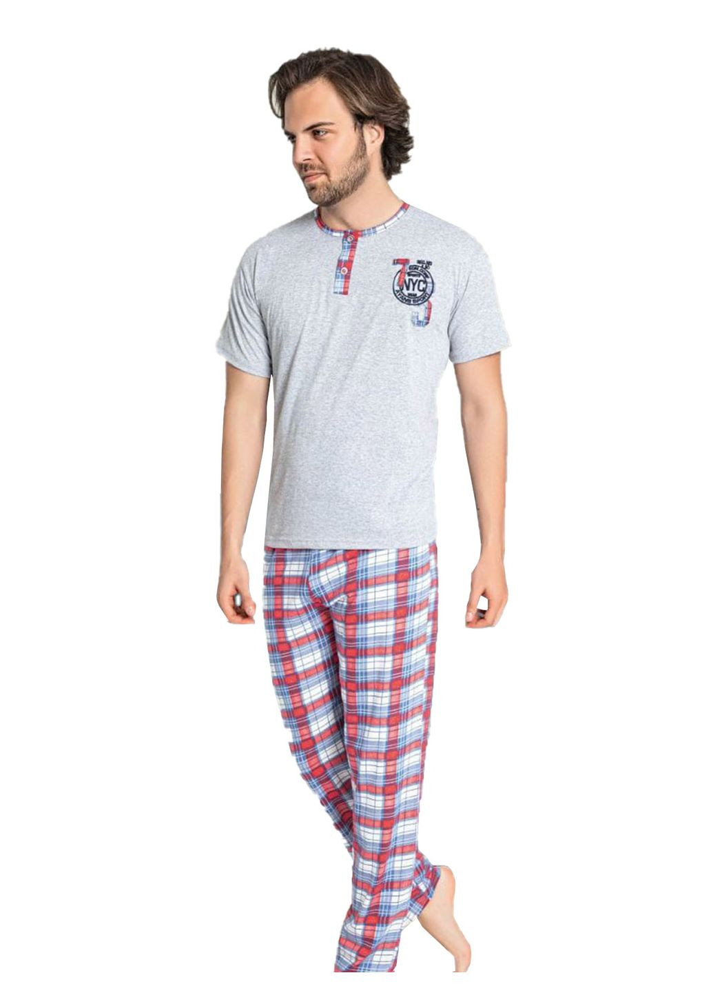 Піжама домашній костюм комплект шорти+штани +футболка AYANS (294912596)