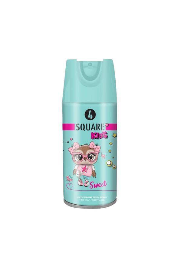 Дезодорант для девочек Kids Sweet, 150 мл 4 SQUARE 8699009451320 (370369476)