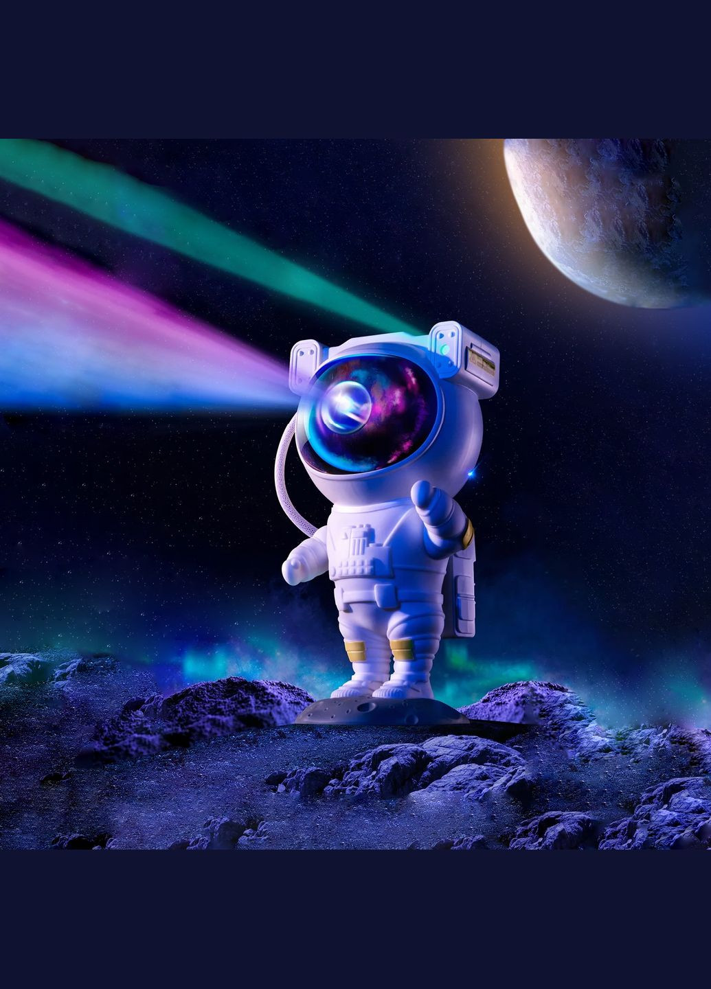 Лазерний нічник-проектор зоряного неба Астронавт з пультом Astronaut 1 UFT astronaut1 (291120021)