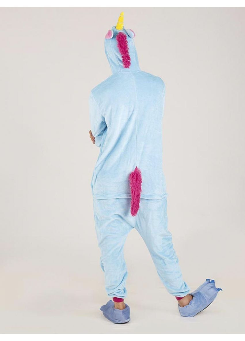 Піжама кігурумі чоловіча Блакитний поні S (145-155 см) Jamboo (369669209)