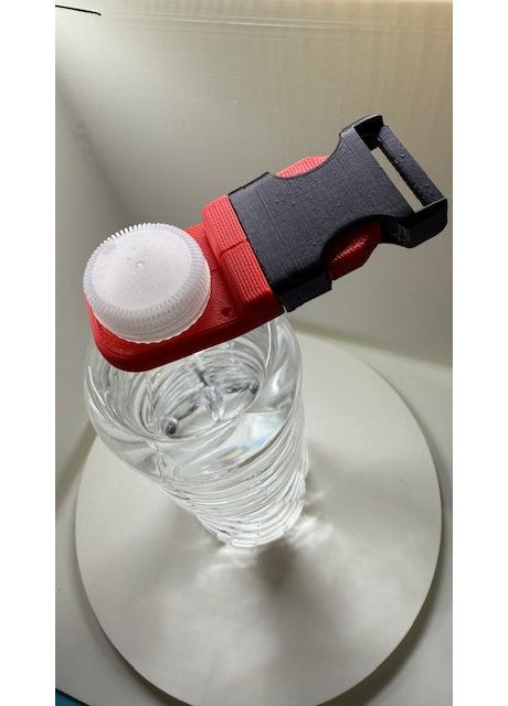 🔗🚰 Клипса-крепление для бутылки «Buckle to Wear Your Water Bottle» 5 см 3D-печать No Brand (388368810)