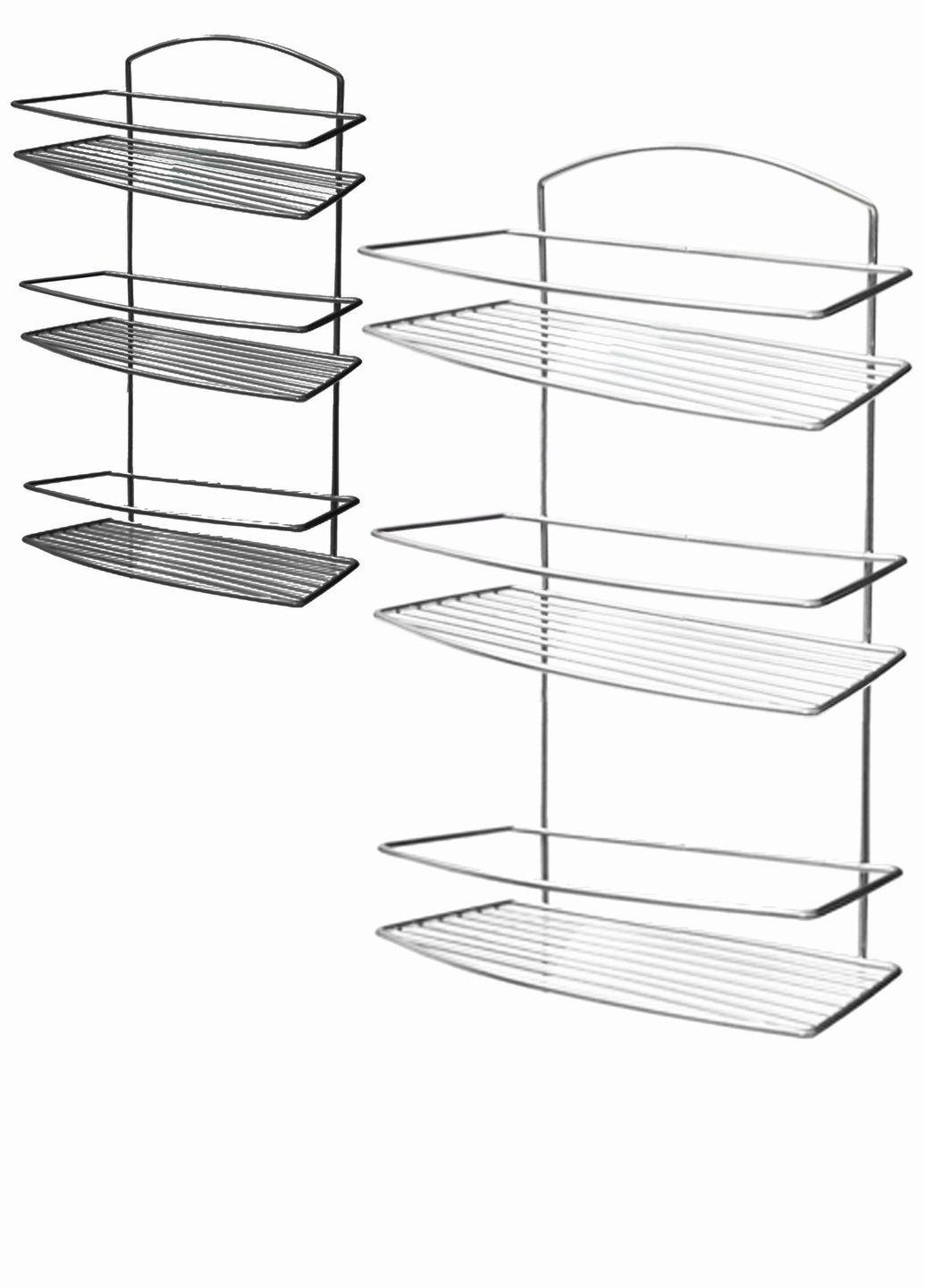 Полиця напівкругла 3-х ярусна МЕТАЛ No Brand (355683867)