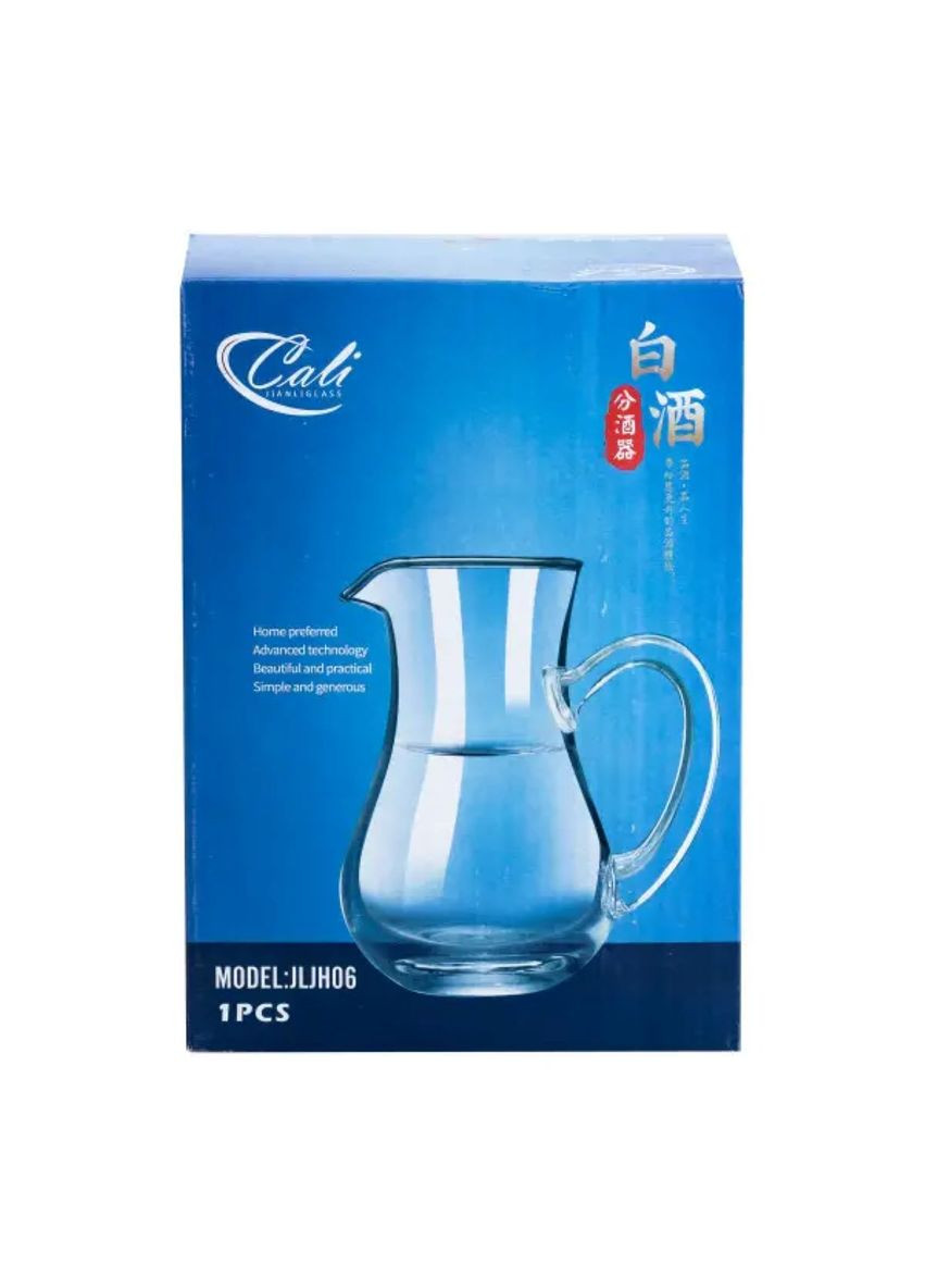 Стеклянный кувшин для напитков 1,2 л прозрачный HP575 TS Kitchen (353502443)