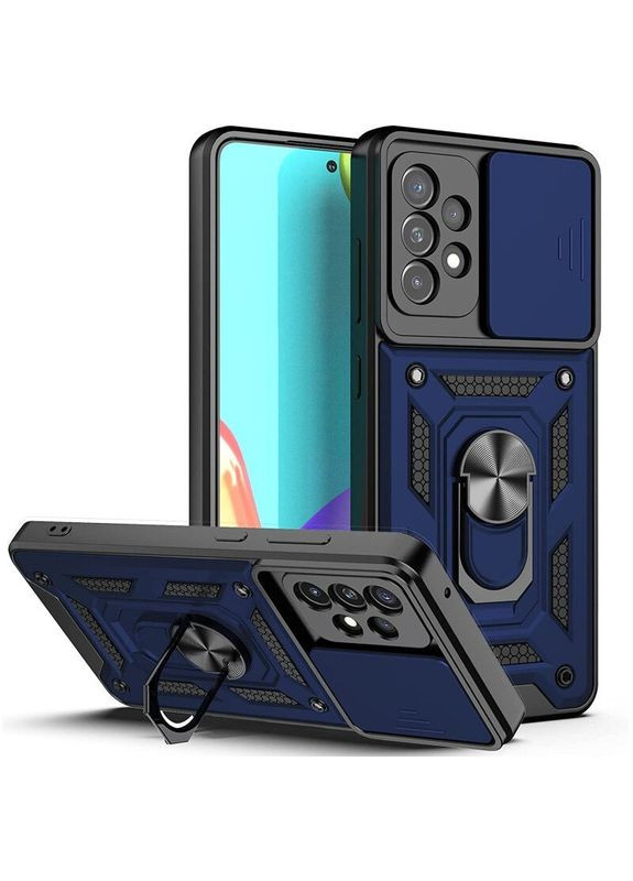 Ударопрочный чехол Camshield Serge Ring для Samsung Galaxy A23 4G Blue No Brand (340063635)