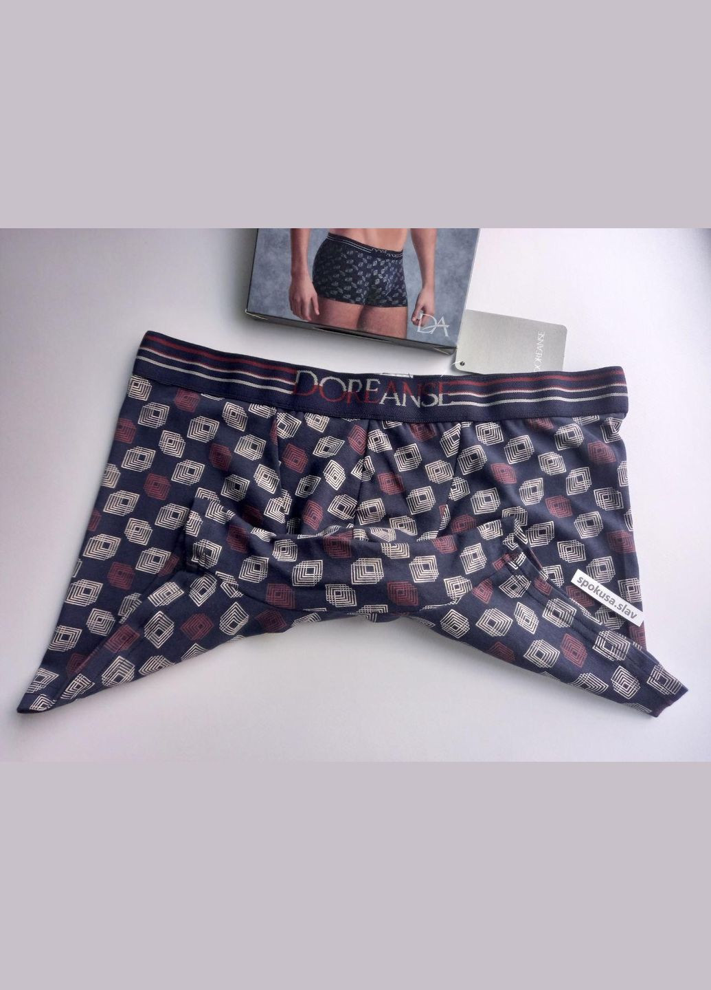 Якісні та комфортні чоловічі труси-боксери doreans 1813 доренс М Doreanse (368787790)