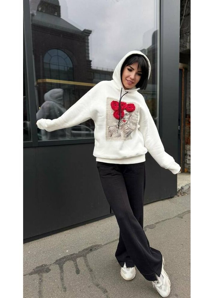 Жіночі штани-кльош на резинці MKNK3019 Nora Kvittin (366431167)