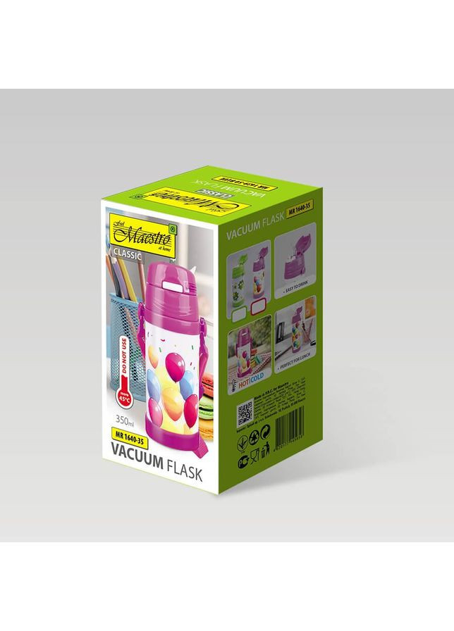 Термокружка детская MR-1640-35-green 350 мл зеленая Maestro (360642103)