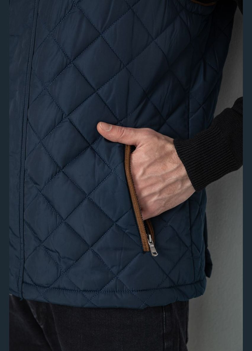 Жилетка чоловіча демісезонна, колір темно-синій, 244RM5 Ager (313292817)