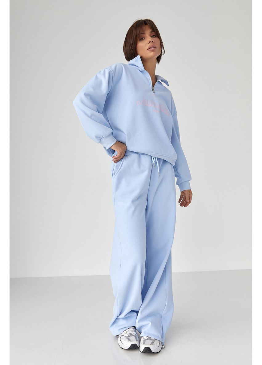 Теплый спортивный костюм с надписями Lurex Спортивный костюм (370381255)