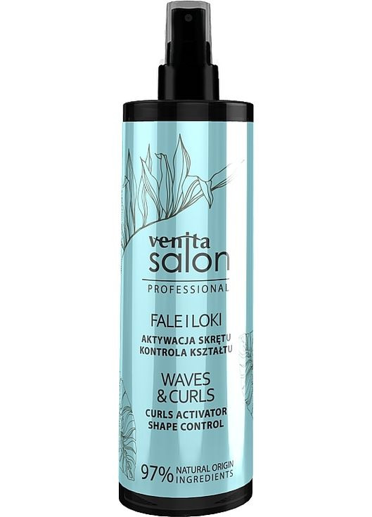 Спрей для укладання волосся "Локони та хвилі" Salon Professional 200ml (1328133-9246174) Venita (368647918)
