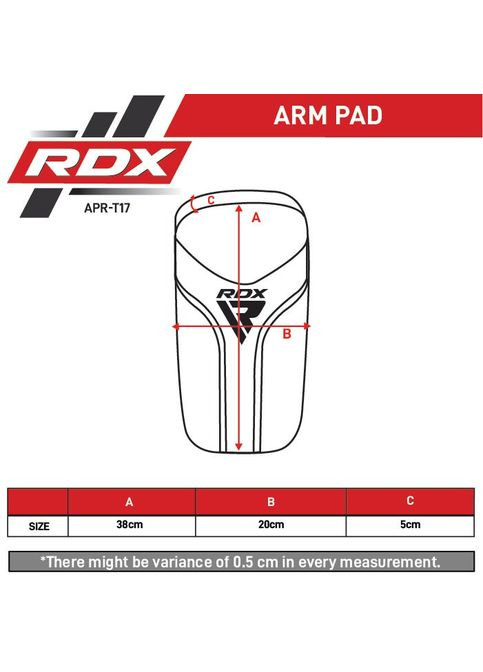 Пад для тайського боксу RDX Pad Aura Plus T-17 Black (1 шт.) ARM (342386715)