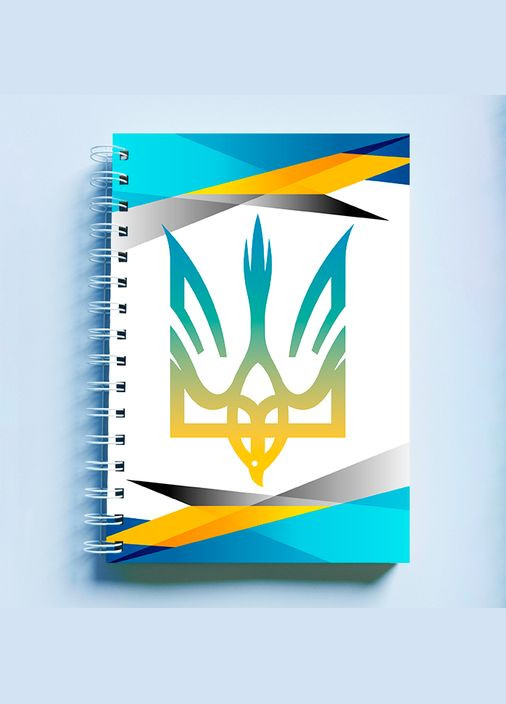 Скетчбук Sketchbook (блокнот) для рисования с патриотическим принтом "Украина. Герб Украины. Сокол" Кавун блокнот для малювання (316133937)