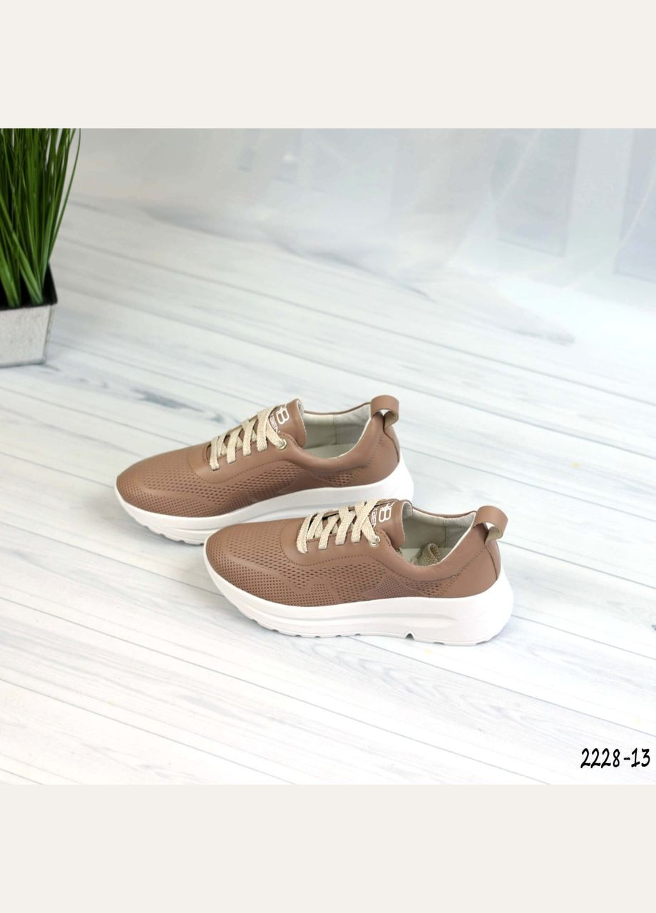 Кроссовки Vakko бежевые всесезоны (324390497)