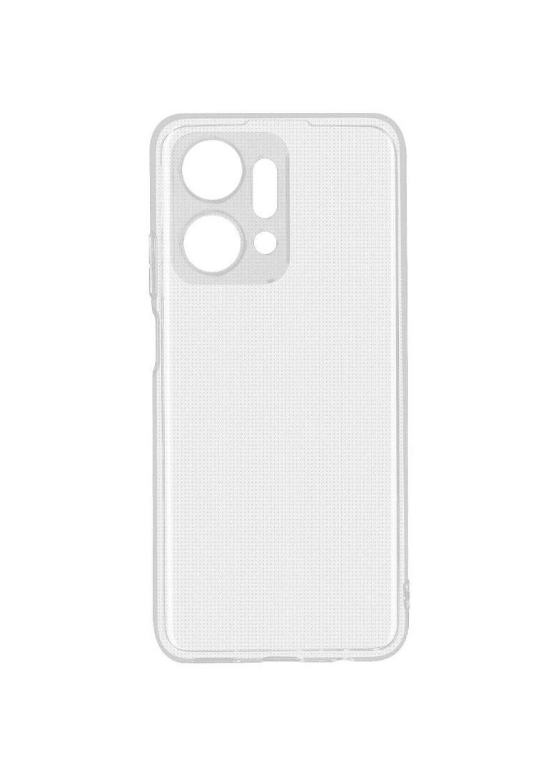 Ультратонкий силіконовий чохол 1,5 мм з захистом камери на Huawei Honor X7a Epik (307905732)