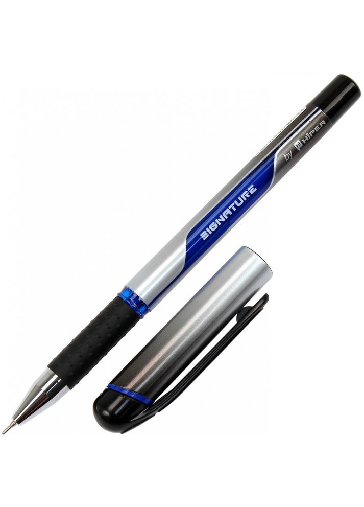 Ручка гелева Signature HG105BL 0,6мм синя Hiper (292708224)