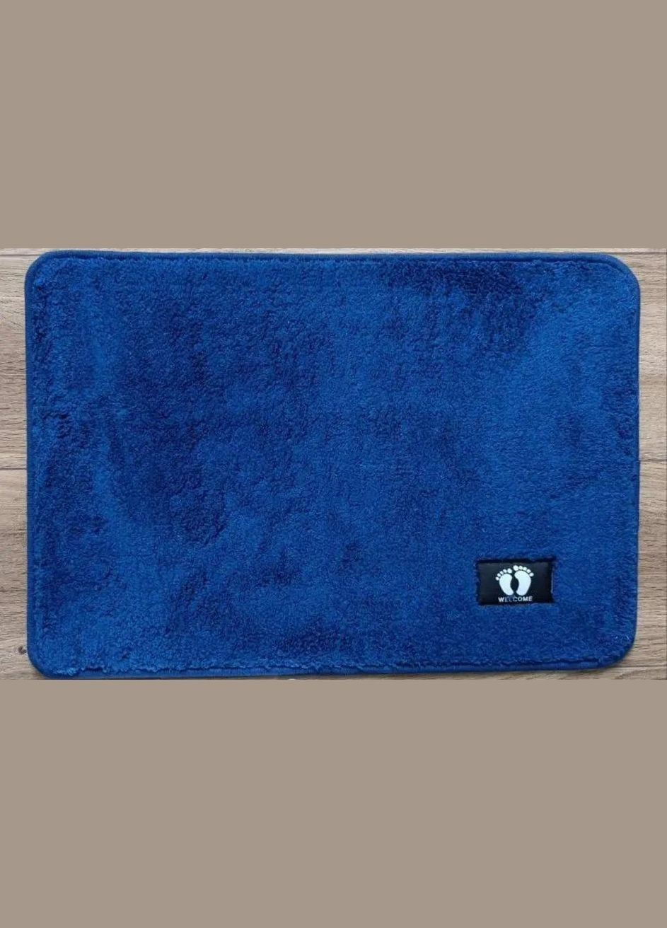 Прямокутні універсальні килими 50х75 Синій (П4К-am-mal-kovrik-003/2-03) No Brand (323160958)