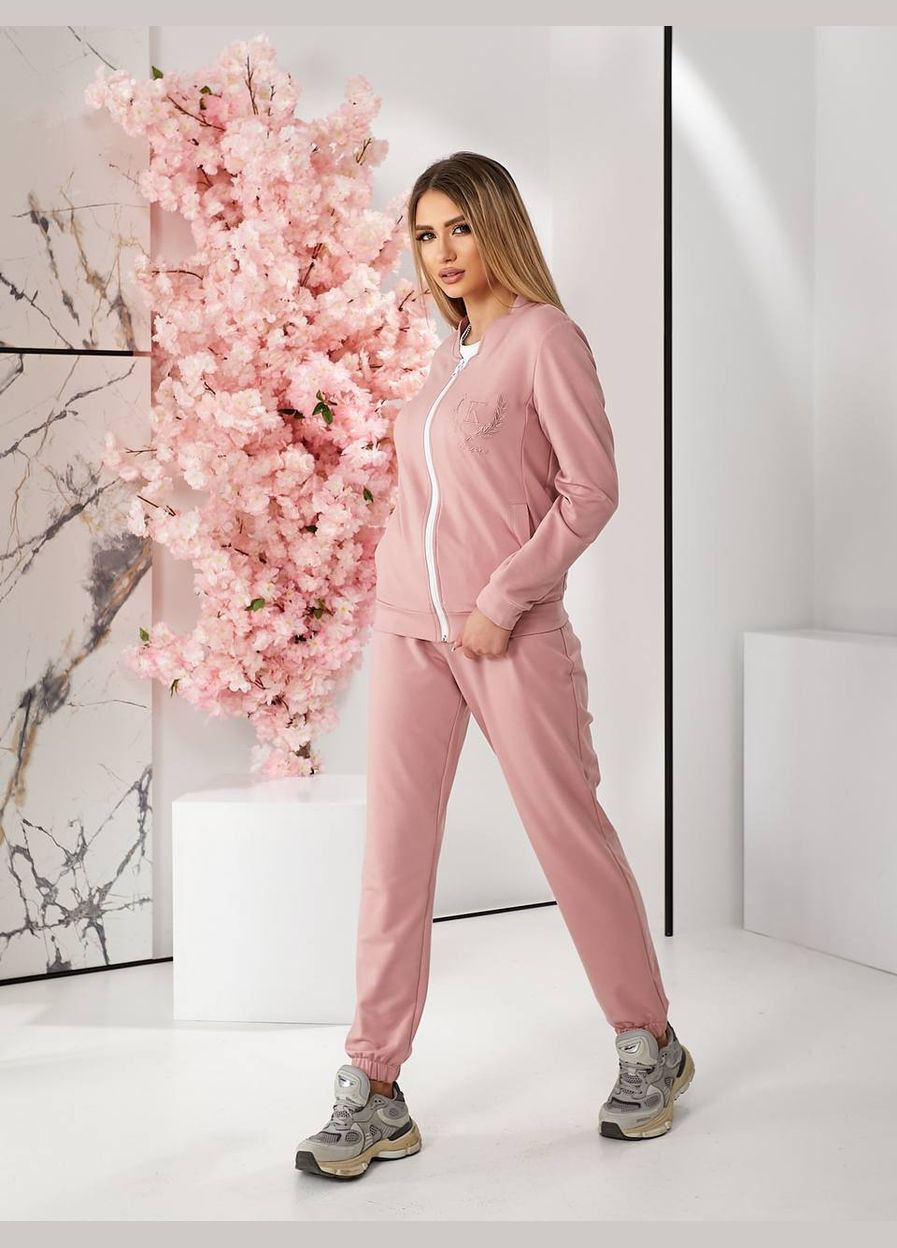 Стильный спортивный костюм с принтом No Brand (326500629)