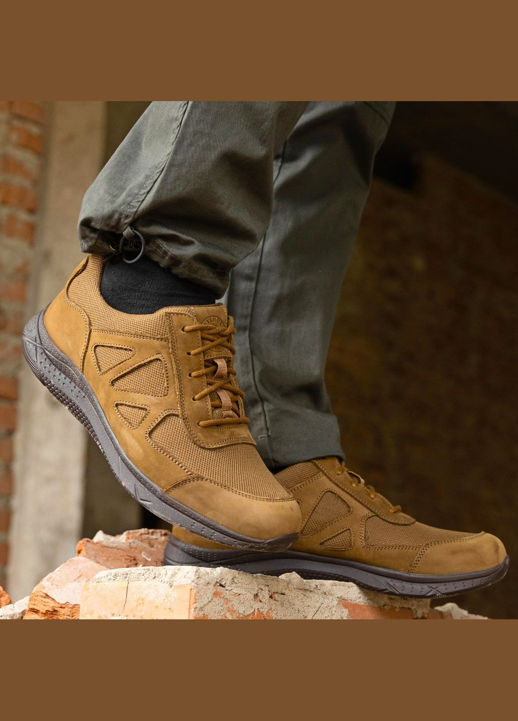 Кросівки Жіночі Демісезонні Тактичні. 35-50р Койот. Легкі та теплі! STDF-2134 No Brand (301148446)