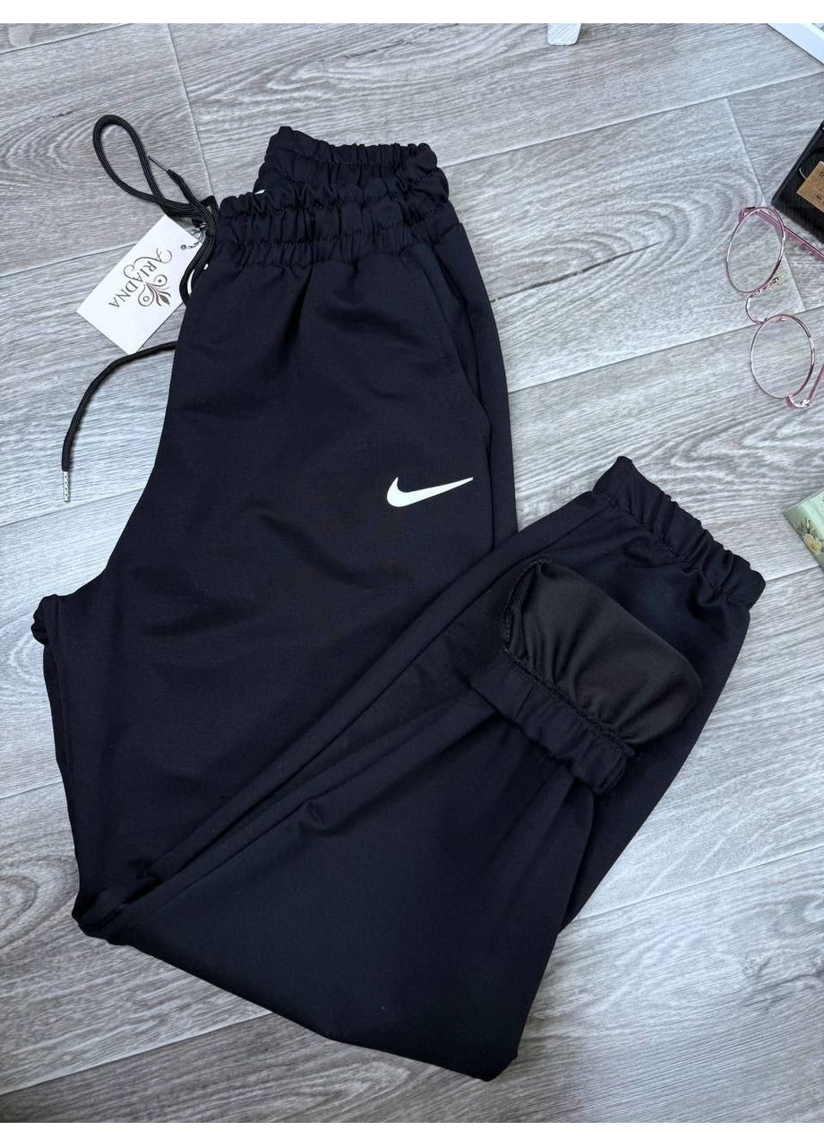 Базові жіночі джоггери з високою посадкою з двонитки – Розмірна сітка в описі DK/DL Мода без кордонів (358930449)