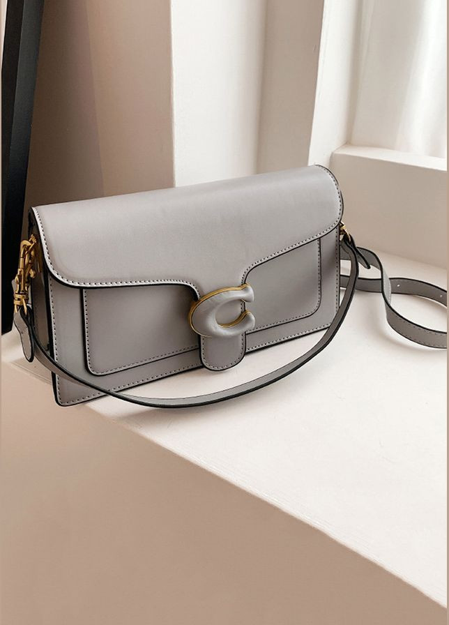 Женская сумка Coach 6938 кросс-боди серая No Brand (303360516)