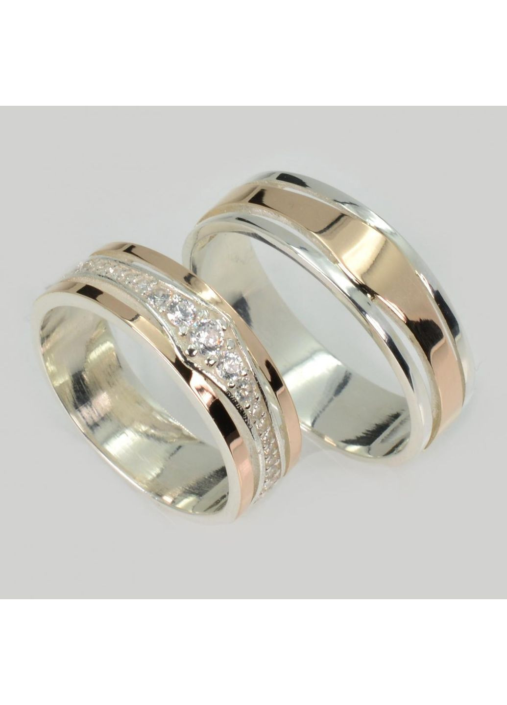 Пара обручок Silver Style (367113167)