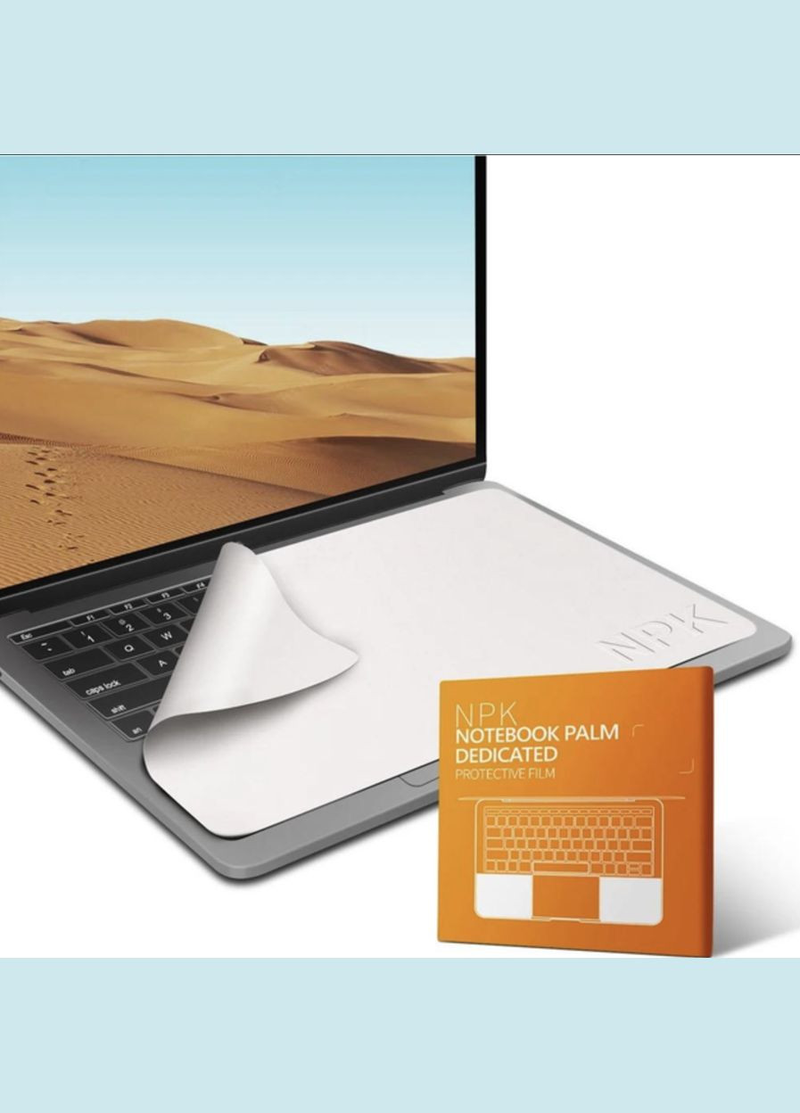 Микрофибра защитная накладка на клавиатуру салфетка для экрана ноутбука MacBook Pro 13/14 дюймов NPK (341534128)