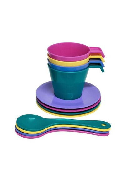 Набор посуды кофейный Релакс 39794 12 эл. Бирюзовый (4820159397945) shop (4820159397945) Tigres (333931396)